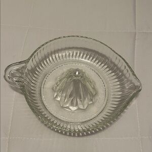Vintage Glass Citrus Juicer